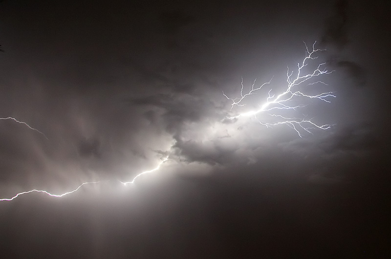 Lightning over Phoenix, Arizona