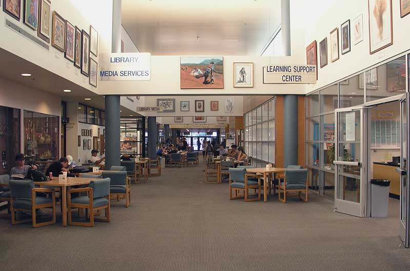 Entering E Building at Paradise Valley Community College in Phoenix