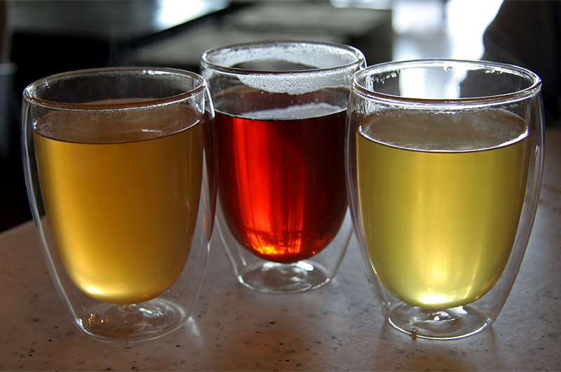 A tea sampling at the Mandala Tearoom in Scottsdale, Arizona