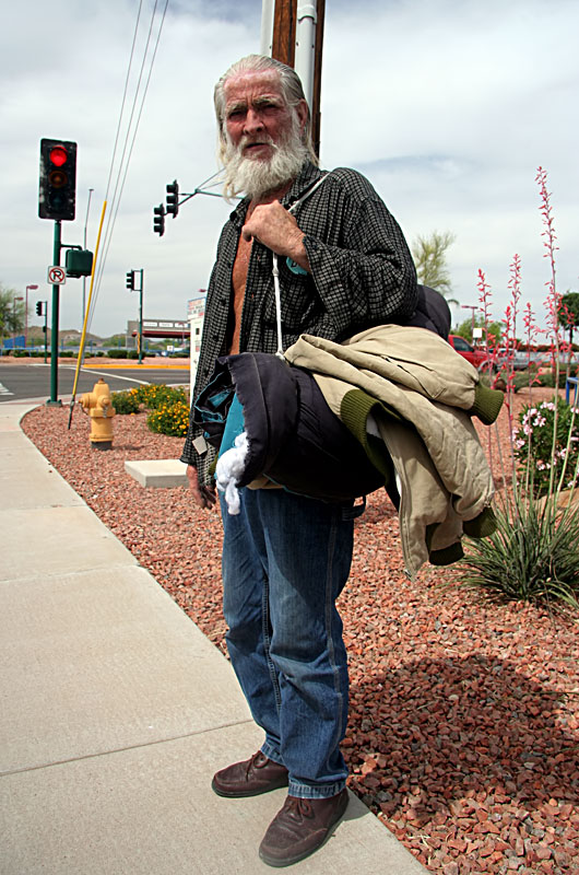 Floyd the Walker in Phoenix, Arizona