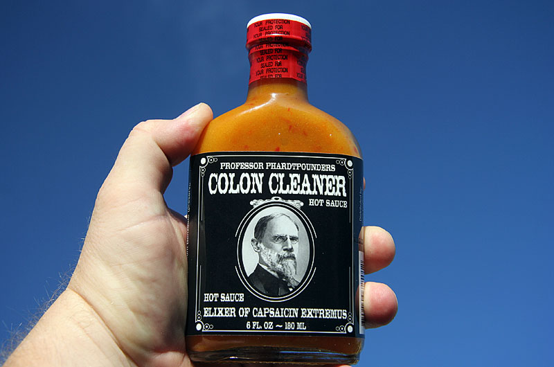 Professor Phardtpounders Colon Cleaner Hot Sauce