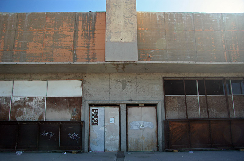 Decrepit building in Phoenix, Arizona and hideout of David Therian