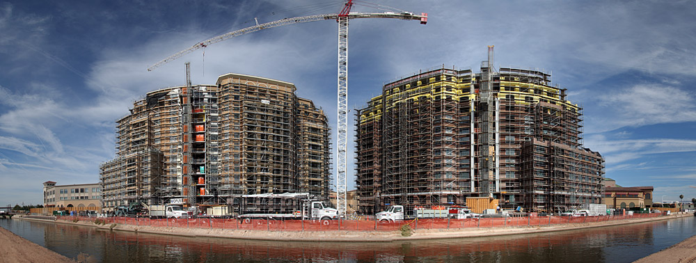 High rise condos going up in Scottsdale, Arizona