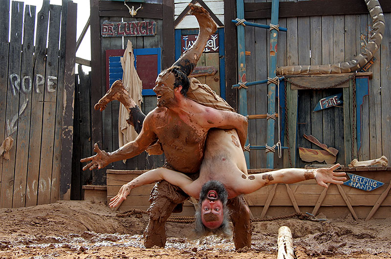 The Wyld Men at work at the Renaissance Festival in Arizona