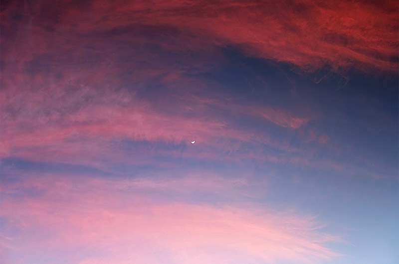 Sunset over Phoenix, Arizona