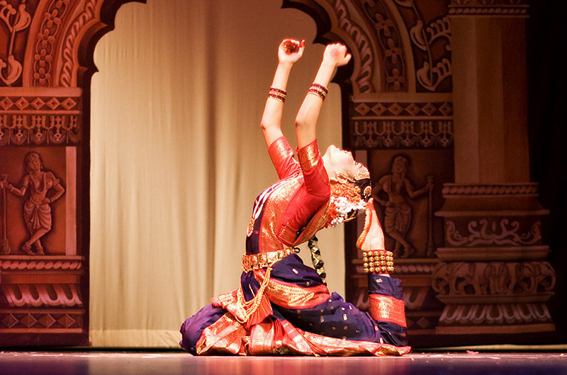 Bho Shambho being performed by Poorvi Patel during Arangetram in Phoenix, Arizona