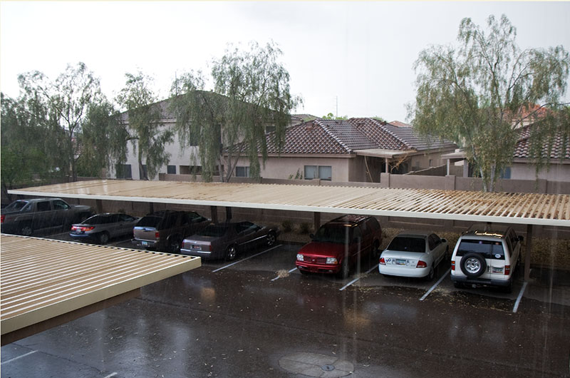 Rainy day in Phoenix, Arizona