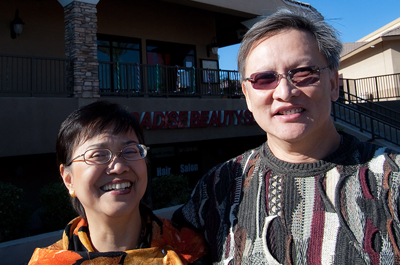 Elizabeth and Alfred Chan owners of Little Rangoon Taste of Burma