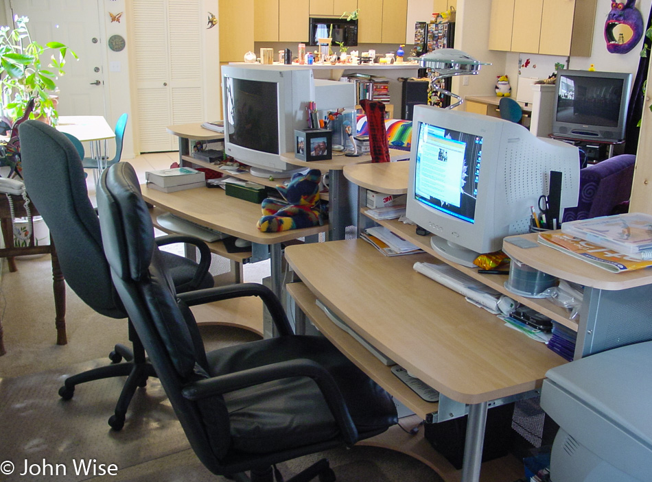 John Wise and Caroline Wise's loft apartment in Phoenix, Arizona