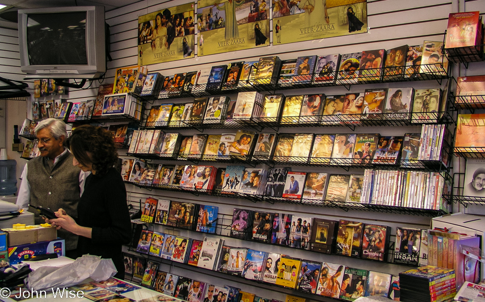 Ziba Music and Gift Center selling Indian music, Bollywood DVD's, and musical instruments in Artesia, California