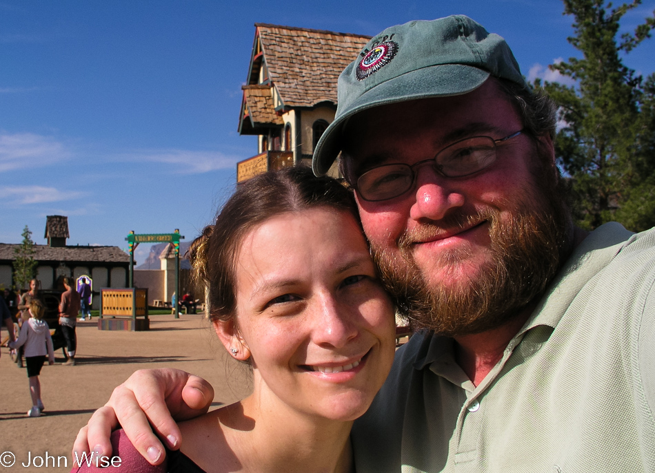 Caroline Wise and John Wise at the Arizona Renaissance Festival