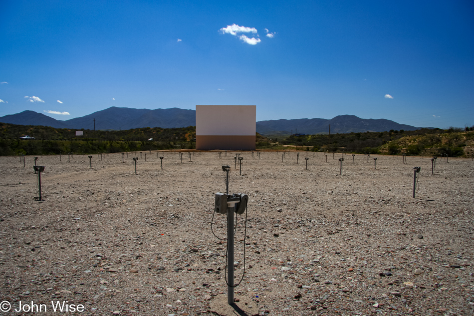 The Apache Drive-in theatre in Globe, Arizona