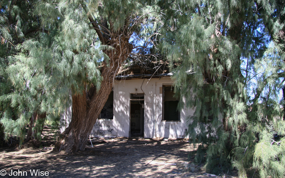 St. John's Indian School and Catholic Church in Laveen, Arizona