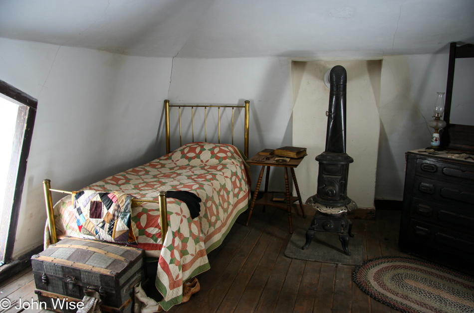 Historic settings inside restored and preserved buildings at Fort Verde help portray the times the fort was in use