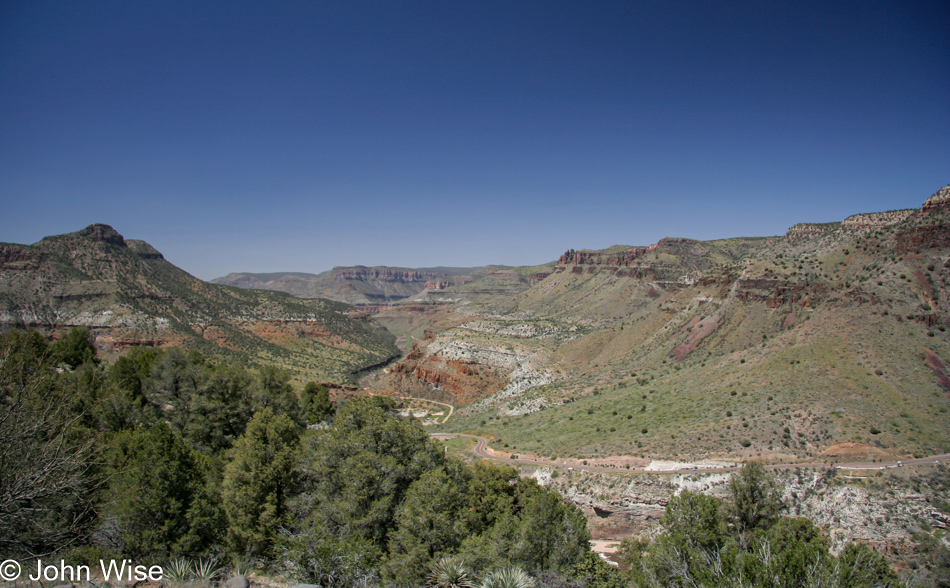 Salt River in Whitewater, Arizona