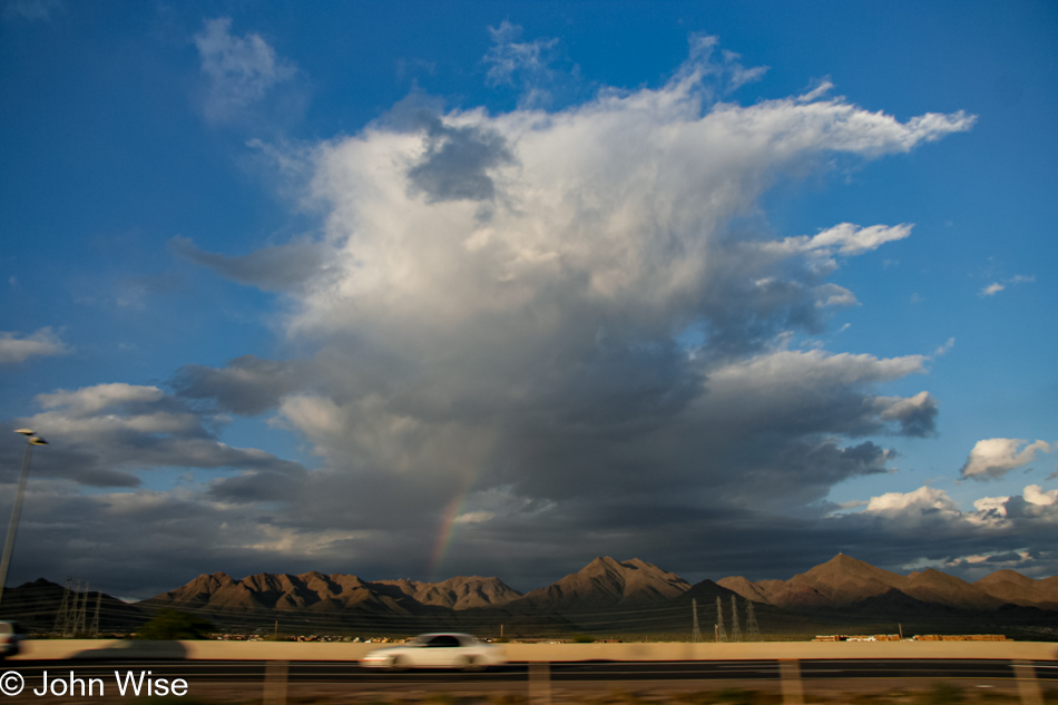 The McDowell Mountains in Scottsdale, Arizona