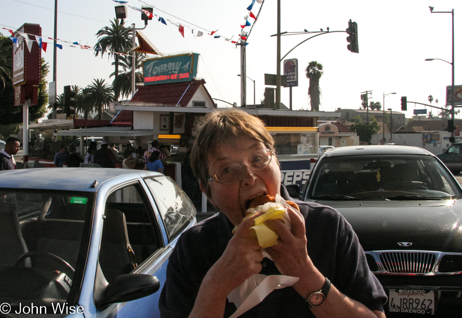 Jutta Engelhardt in Los Angeles, California