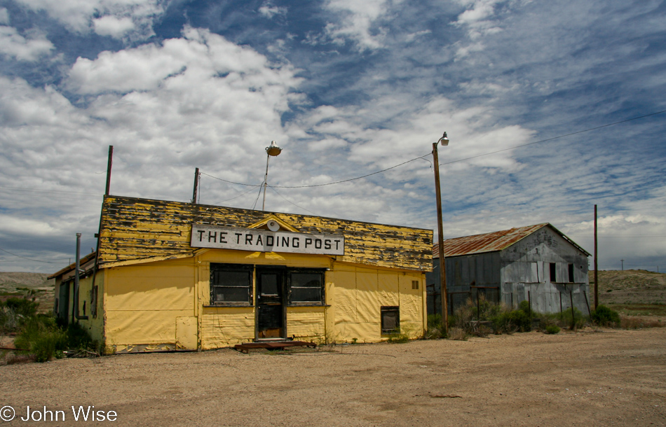 Old trading post likely near Rangely, Colorado