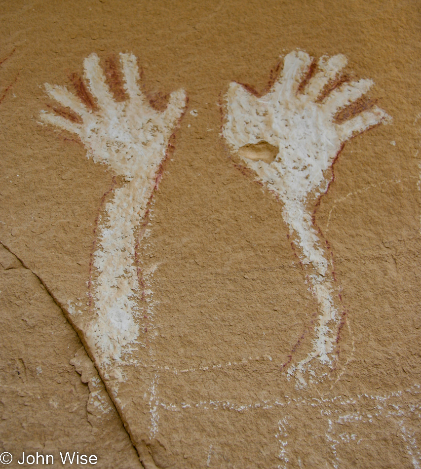 Pictograph at Canyon Pintado off Highway 139 south of Rangely, Colorado