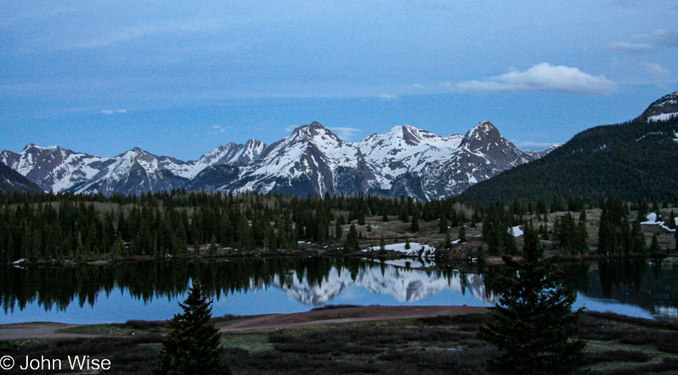 On the Million Dollar Highway in Colorado