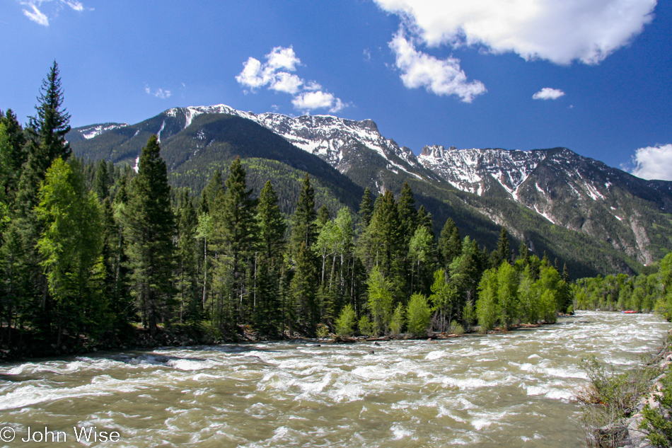 Durango & Silverton Steam Train in Colorado