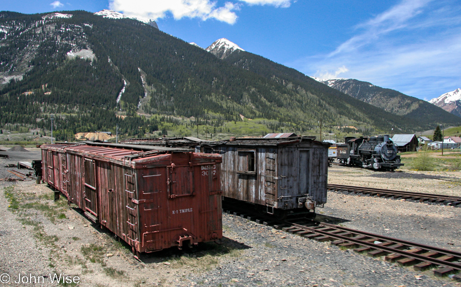 Durango & Silverton Steam Train in Colorado