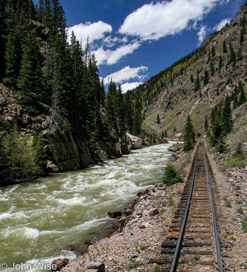 Durango & Silverton Steam Train in Colorado