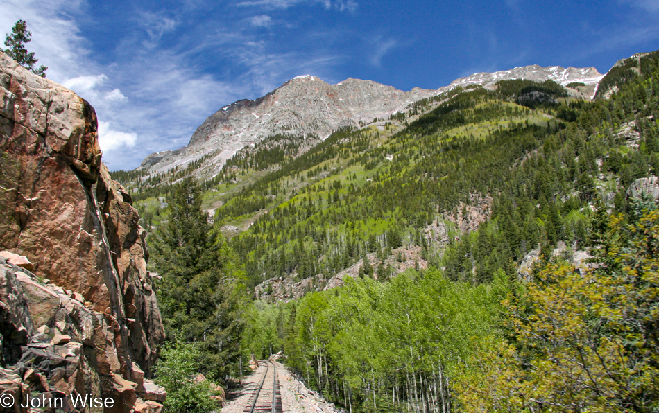 Durango & Silverton Steam Train in Colorado