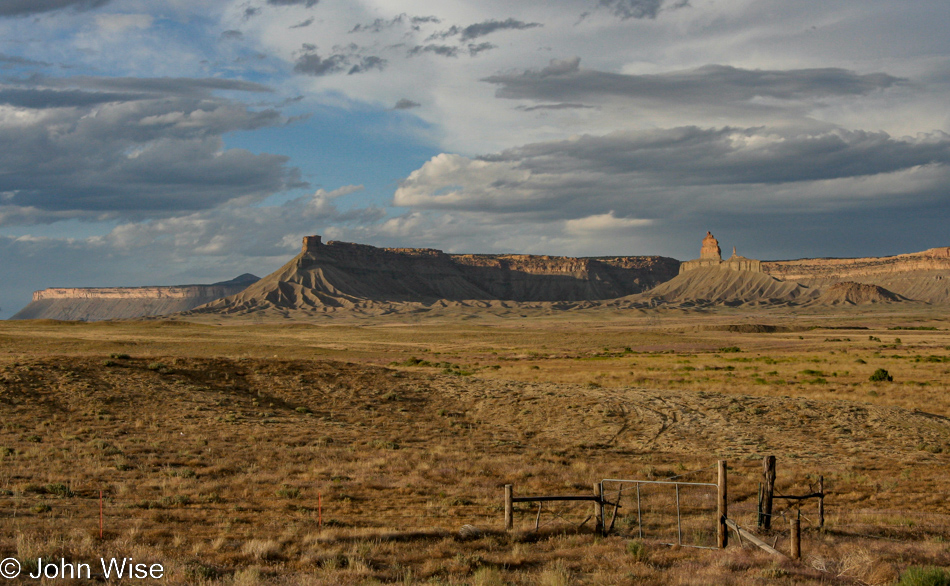 Somewhere between Durango, Colorado and Mexican Hat, Utah