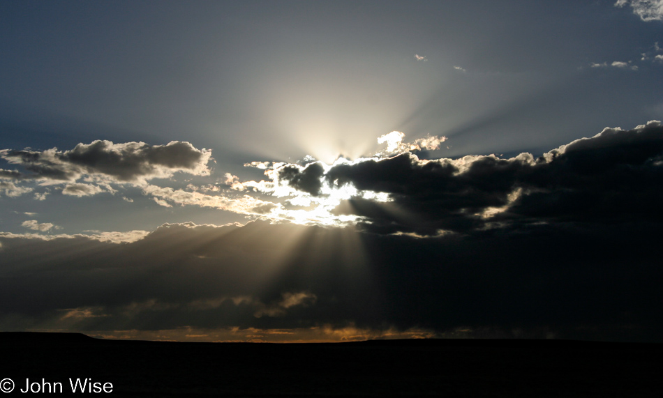 Somewhere between Durango, Colorado and Mexican Hat, Utah