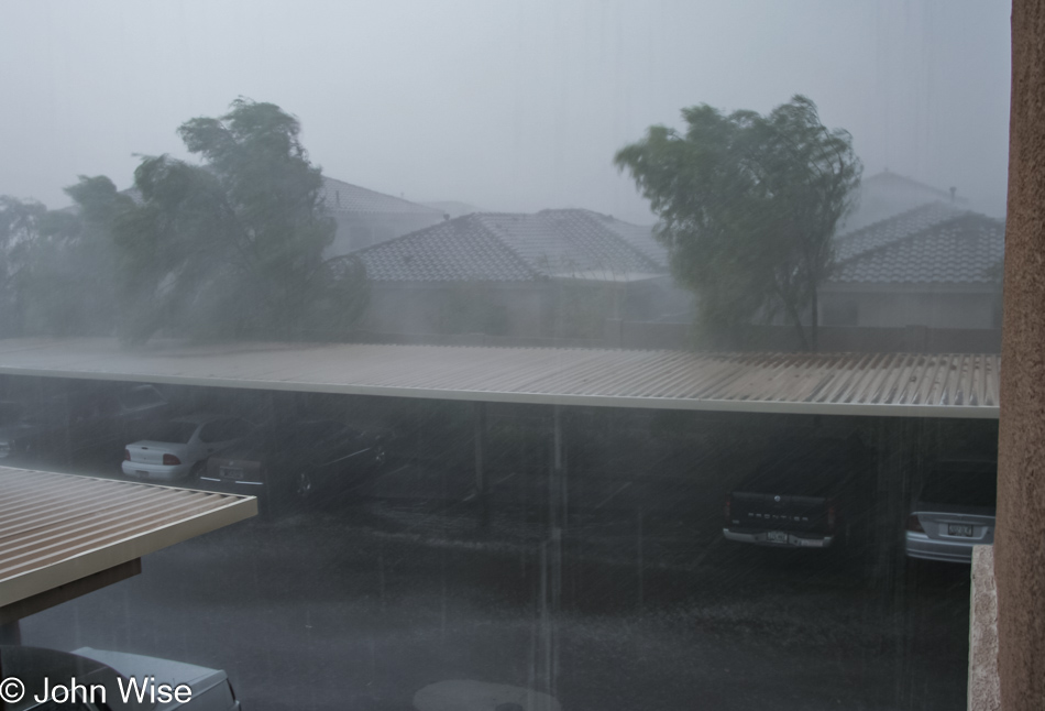 Heavy monsoon rains and high winds strike Phoenix, Arizona