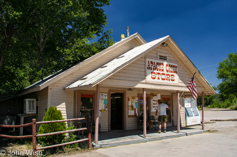 Apache Creek Store in Reserve, New Mexico