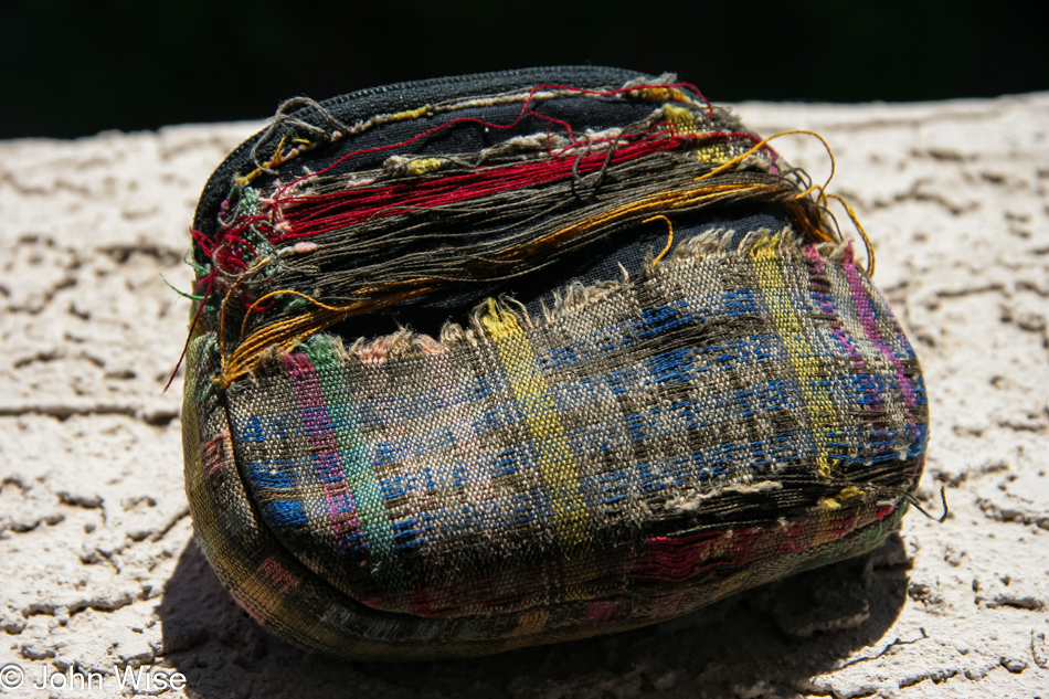 A purse found in the ladies room in Clifton, Arizona finds its owner for the second time