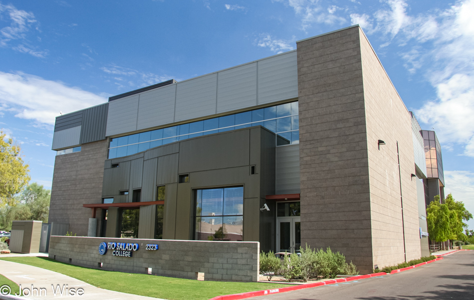 The Rio Salado College administrative building and bookstore in Tempe, Arizona