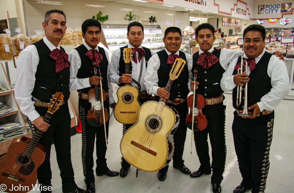 A local Mariachi band 