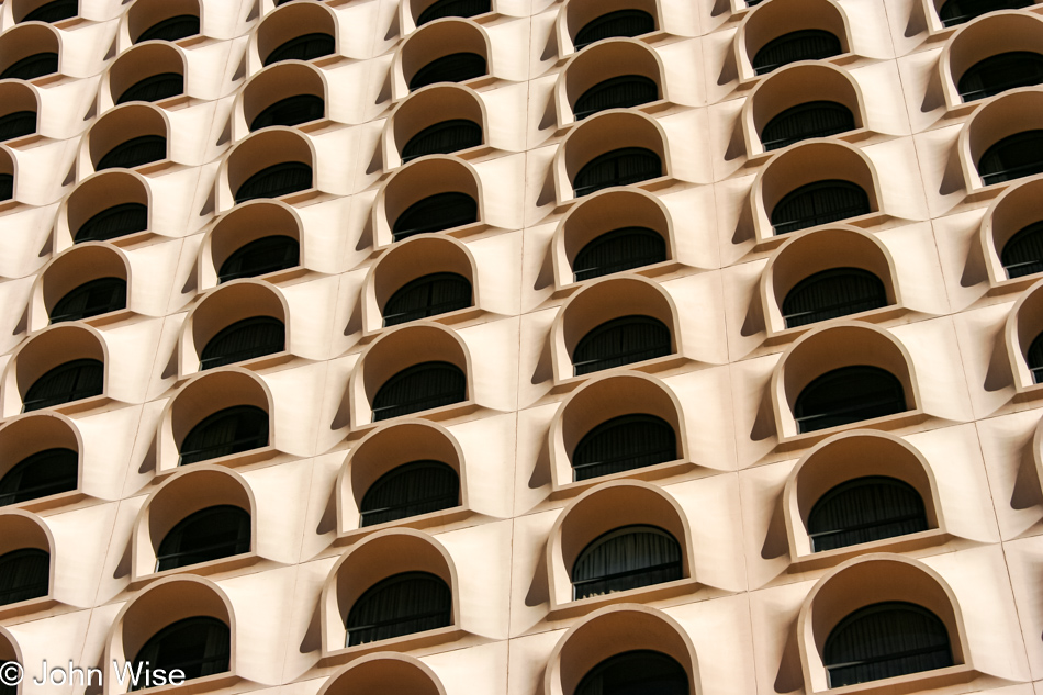 Facade from a downtown Phoenix, Arizona building