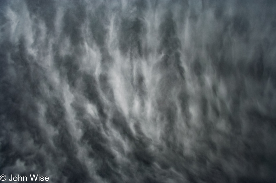 The sky was a brooding gray, overcast and heavy on a day that passed without seeing a sliver of blue in Phoenix, Arizona