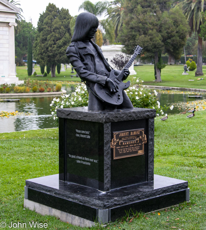 Hollywood Forever Cemetery in Los Angeles, California