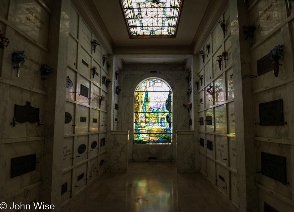 Hollywood Forever Cemetery in Los Angeles, California