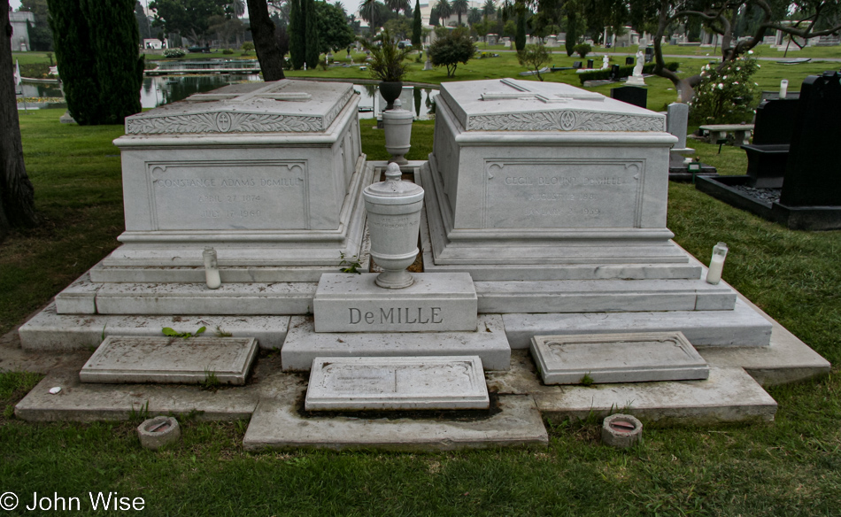 Hollywood Forever Cemetery in Los Angeles, California