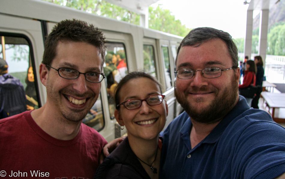 Mark Shimer, Caroline Wise, and John Wise in Los Angeles, California