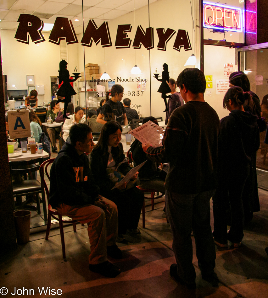 Ramenya on Olympic Blvd Los Angeles, California