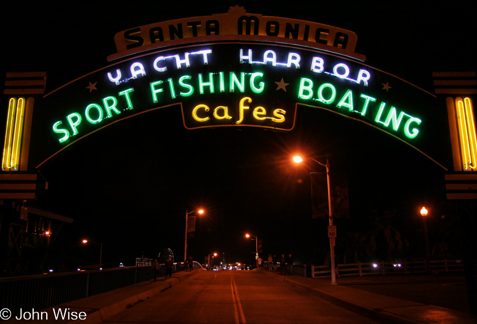 Santa Monica Pier in California