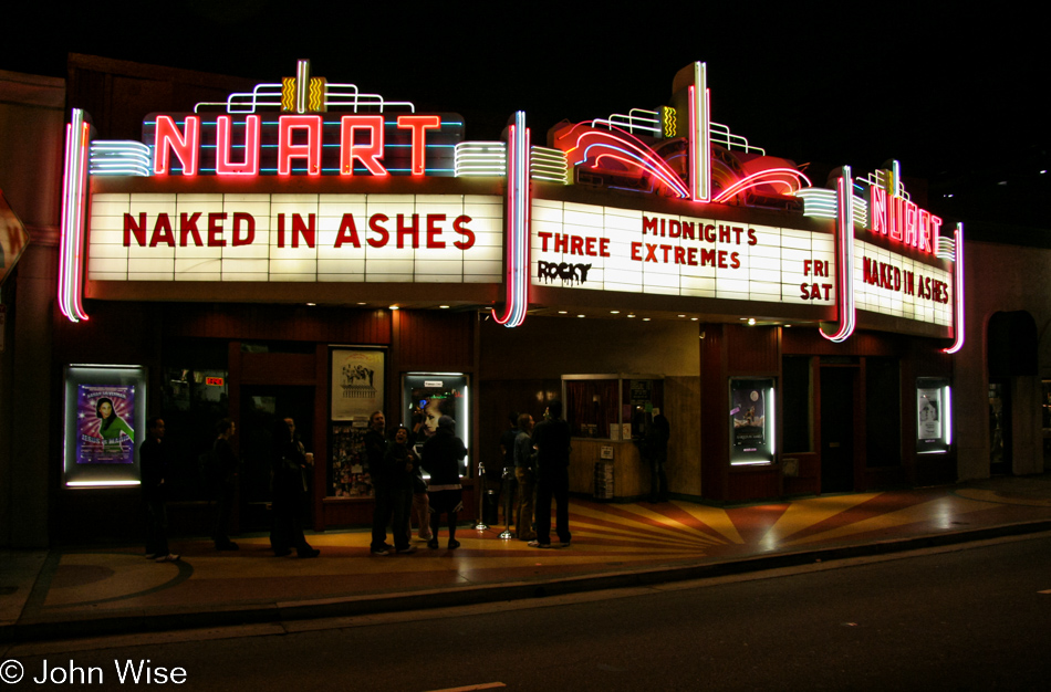 Nuart Theater in Los Angeles, California