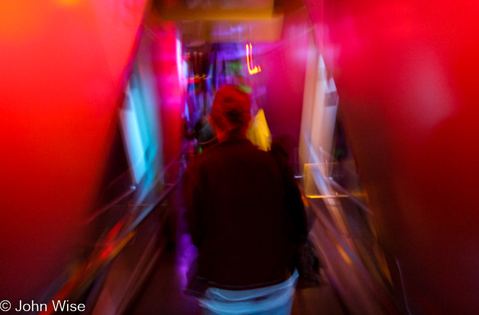 Caroline Wise at Disneyland in Anaheim, California