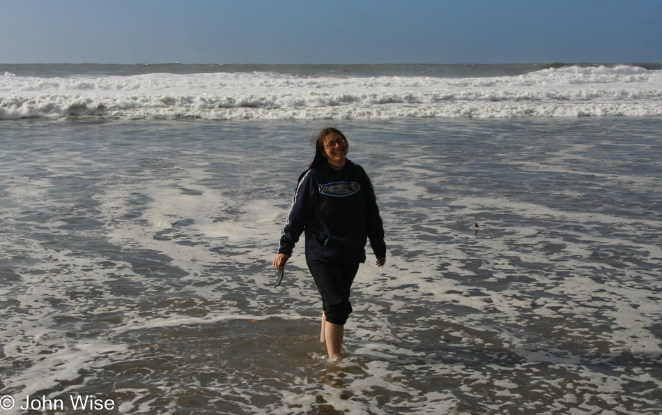 Caroline Wise at Point Reyes National Seashore, California