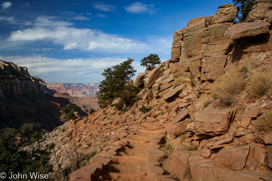 South Kaibab Trail in the Grand Canyon National Park, Arizona