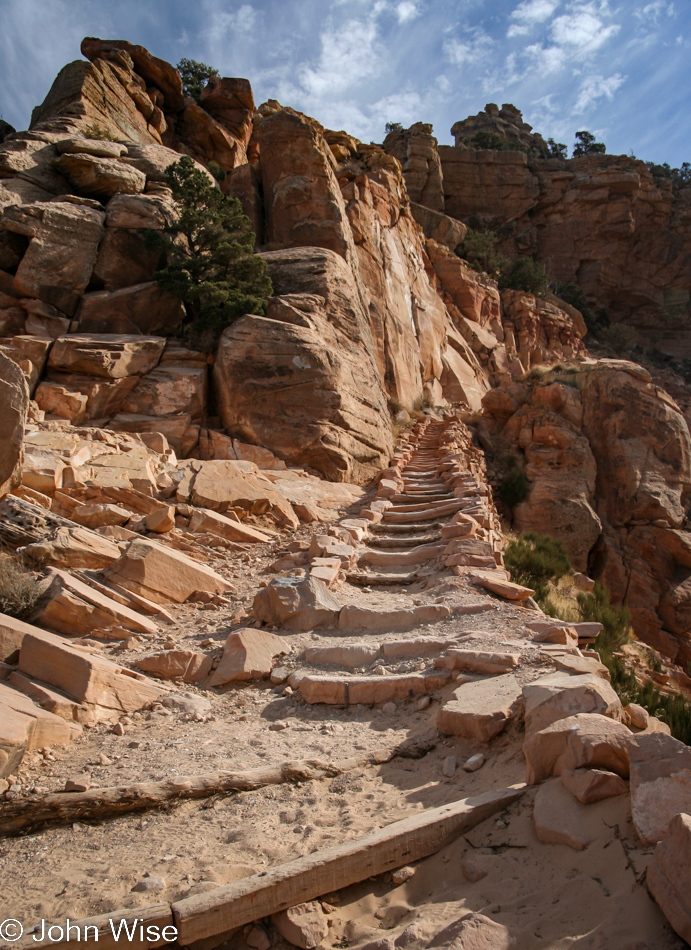 South Kaibab Trail in the Grand Canyon National Park, Arizona