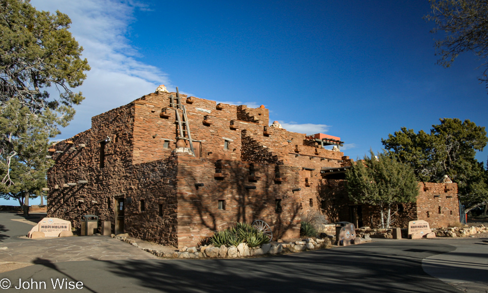 Hopi House on the South Rim of the Grand Canyon National Park, Arizona