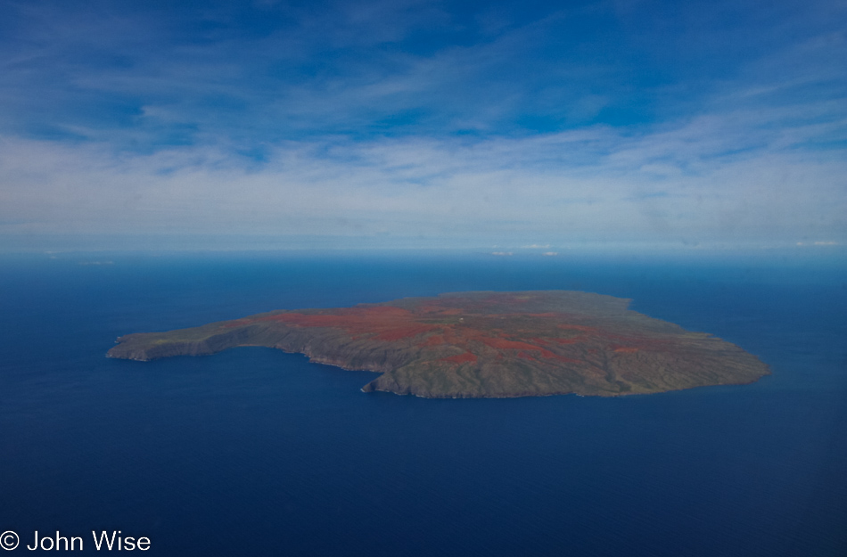 Kahoolawe Island part of the Hawaiian Islands between Maui and the Big Island